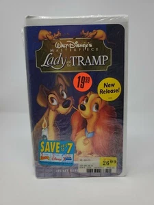 Lady And The Tramp (VHS Tape) Masterpiece Collection New - Picture 1 of 6