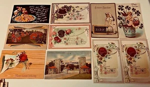 LOTE DE 10 POSTALES TEMPRANAS MISC - Imagen 1 de 10