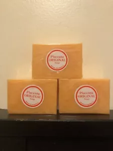 3 jabones originales para la placenta - antienvejecimiento y blanqueador de la piel. VENDEDOR DE EE. UU. - Imagen 1 de 3