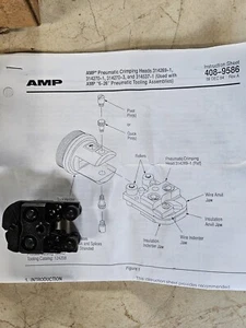 AMP Tyco 314269-1 Pneumatic Crimping Head, New Old Stock - Picture 1 of 3