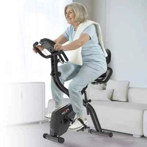 RELIFE 3 in 1 Exercise Bike Folding Exerpeutic Bike Collapsible