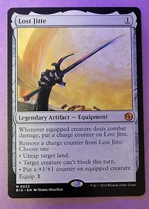 Magic The Gathering Lost Jitte Outlaws of Thunder Junction: The Big Score 0023 - Casi nuevo o mejor - Imagen 1 de 2