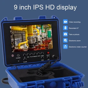 US Plug Sewer Camera 1080P HD 17mm Pipe Inspection Camera IP68 Waterproof Dr SET - Picture 1 of 12