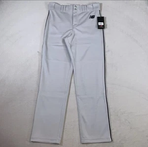 New Balance Youth Adversary 2 Baseball solide Hose mittelgrau & schwarz Paspel - Bild 1 von 5