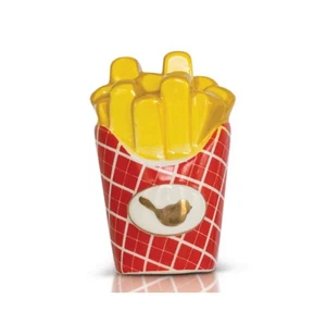 Nora Fleming Mini Happy Fry Day A415 Colorful French Fries Charm Platter New - Picture 1 of 3