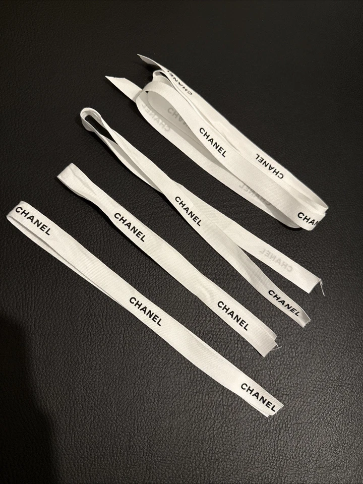 Chanel Set Of Ribbons - White - Short - Vary Length - Image 1 of 1