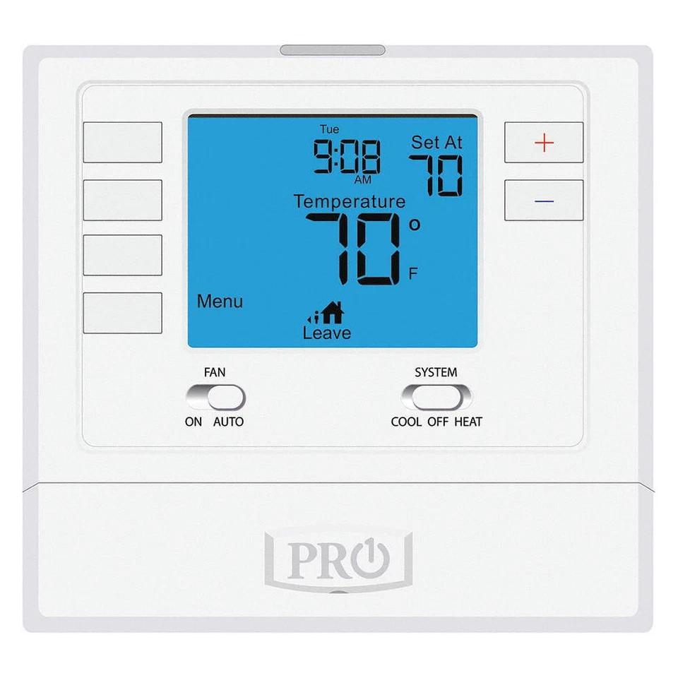 PRO1 IAQ  Low Volt Prog Tstat Heat/Cool,24V AC 45KE92 - Image 1 of 1