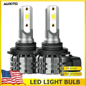 AUXITO LED Fog Light Bulbs 9006 HB4 Halogen Replacement 6000K 4000LM Cool White - Picture 1 of 10