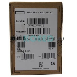 Neu im Karton P40504-B21 P41529-001 HPE 1,92 TB SATA 6G Gen9 Gen10 Plus V2 SSD - Bild 1 von 10