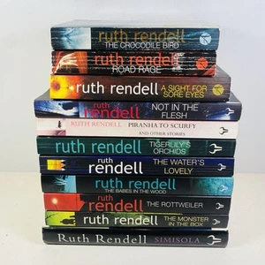 11 Lot Ruth Rendell -Babes in the Wood, Not in the Flesh, Monster in the Box,+8 - Picture 1 of 23