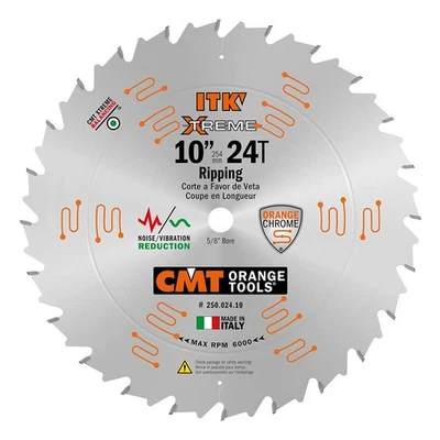 CMT ORANGE TOOLS 250.024.10 ITK RIPPING BLADE 10"x24x5/8" - Image 1 of 4