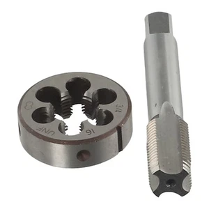 Versatile 34 16 TPI Tap and Die Set HSS Right Hand Thread 3416 UNF Tap and Die - Picture 1 of 12