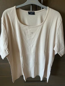 Damen T-Shirt von Via Appia Due hell beige in Gr. 46 - Bild 1 von 2