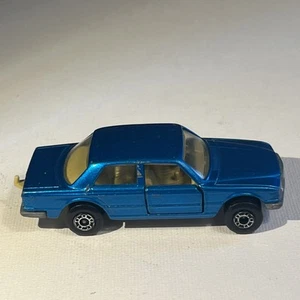 Vintage Matchbox Car Superfast Mercedes Benz 450 SEL Blue - 1979 Lesney #56 - Picture 1 of 10