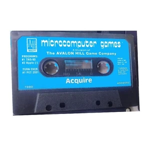 Cassette of Acquire by Avalon Hill for Apple II, Atari, PET, TRS-80 - Picture 1 of 1