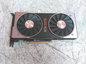 Nvidia GeForce RTX 2070 Founders Edition PCIe DP HDMI Video Card - Picture 1 of 10
