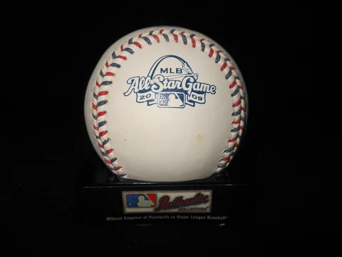 2009 RAWLINGS ALL STAR GAME OFFICIAL BASEBALL - BUSCH STADIUM- CARL CRAWFORD MVP Cover