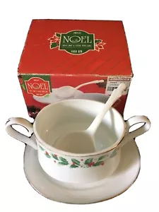 Bradlees Noel 3 Pc Gravy Boat Set New In Box - Picture 1 of 2