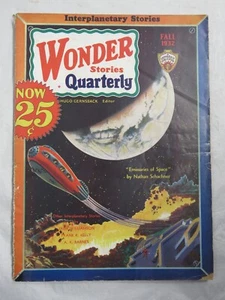 Wonder Stories Quarterly Fall 1932 Science Fiction Pulp Jack Williamson - Bild 1 von 3