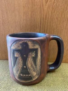 Thunderbirds Mara Pottery Mug in lead free stoneware pottery 16oz; 510T4 - Picture 1 of 3
