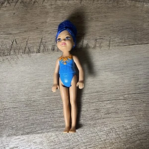 ⭐️ Barbie Dreamtopia Rainbow Cove Sprint Chelsea capelli blu Kelly Mattel - Foto 1 di 5
