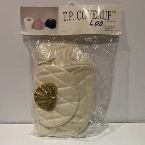 Vintage Toilet Paper T.P. Cover Up  Fabric - Picture 1 of 6