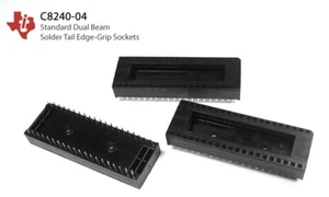 C8240-04 IC Socket DIP40 2.54mm Term Pitch 0.6inch Row Spacing (1 pcs) - Picture 1 of 2