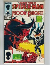1984 Marvel Comics Team-Up 144 Moon Knight White Dragon Spider-Man