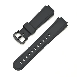Replacement TPU Black Watch Band For Casio AW-90H-7B / AW-90H-2B Watches - Imagen 1 de 11