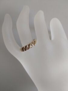 Ring, 9.25, 2.85 Gms 10 Kt Yg Diamond Band