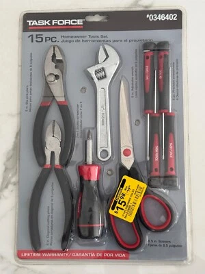 Task Force 15pc Tool Set - Image 1 of 2