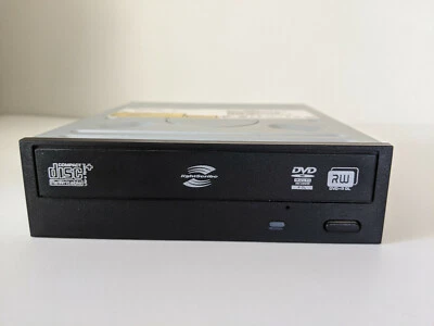 Hitachi Internal SATA 16x DVD-R DVD-RW Recorder Drive GH10L - Black Bezel - Image 1 of 3