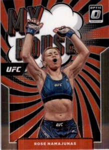 2022 Optic UFC My House ROSE NAMAJUNAS #5 - Picture 1 of 2