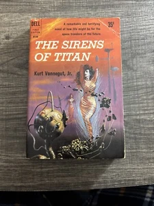 The Sirens of Titan by Kurt Vonnegut, 1959 First Printing, Dell Paperback - Picture 1 of 12