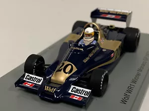 Spark F1 Wolf WR1 n°20 J. Scheckter winner Monaco 1977 1/43 S9996 0923 - Foto 1 di 4