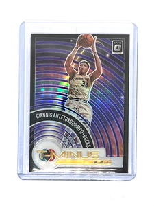 Giannis Antetokounmpo 2020-21 Panini Donruss Optic T-Minus 3, 2, 1 - Purple - Picture 1 of 2