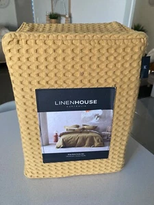 Linen House King Bed Quilt Cover Set Henderson Cotton - Picture 1 of 6