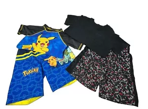 Boys Clothes - Pokemon Outfit, Shorts & T-Shirt - Sizes - S - XS  & 5 - Picture 1 of 9