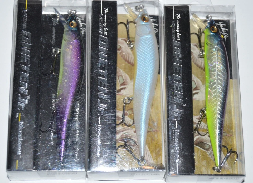 Megabass Ito Vision 110 ONETEN Jr USA Bass Suspending Jerkbait Elegy Bone