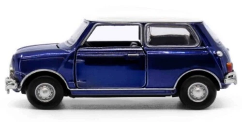 TINY CITY DIECAST ATC65013 1/50 TINY CITY - MINI COOPER MK 1 (CHROME BLUE) - Image 1 of 1