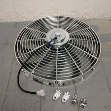 2007 Chevrolet Aveo 16 Inch Chrome Radiator Fan cooling 12v warranty