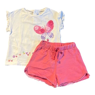 PROMO! Mayoral - completo/set neonata estivo rosa 18 mesi/86 cm - Immagine 1 di 4