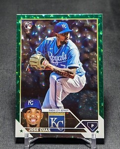 Jose Cuas Green Foil /499 Rookie RC 2023 Topps Update Card #US246 KC Royals