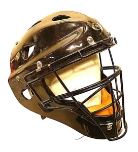 Pro Nine CHPRO Baseball/Softball Catcher's Helmet Mask LG 7 - 7 3/4 Black - Picture 1 of 12