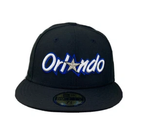 Orlando Magic black cap Hardwood Classics Retro NBA New Era 59FIFTY fitted - Picture 1 of 7