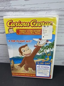 Curious George: Takes a Vacation and Discovers New Things! (DVD, 2008) - Picture 1 of 3