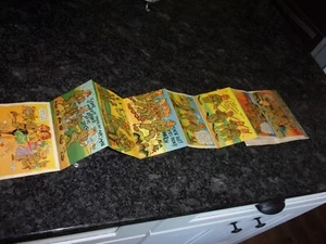 1940's "ARMY ANTICS" Comic Picture postcard Folder - MILITARY - Picture 1 of 6