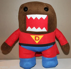 12.5" Super Domo Plush Character Red Suit and Cape 2012 - Picture 1 of 9
