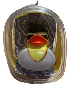 Pato de goma Elvis con estuche de transporte ~ What The Duck ~ ¡Ideal para Jeep Ducking! - Imagen 1 de 7