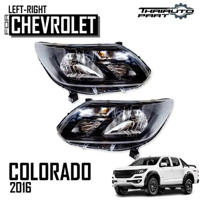 Head Light Lamp RH LH Pair For Chevrolet Colorado 2017-2020 LTZ Z71 - image 1 of 4